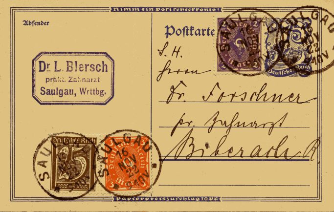 Historische Postkarte